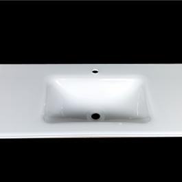 glass counter top sink